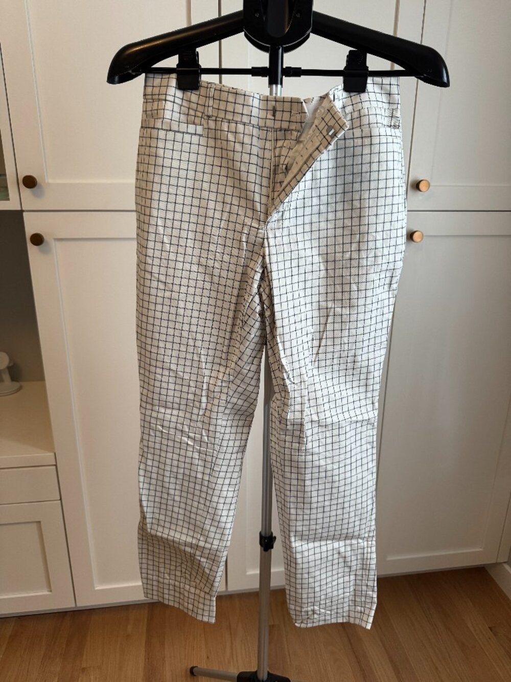 Banana Republic SLOAN CURVY FIT Pants Windowpane Print